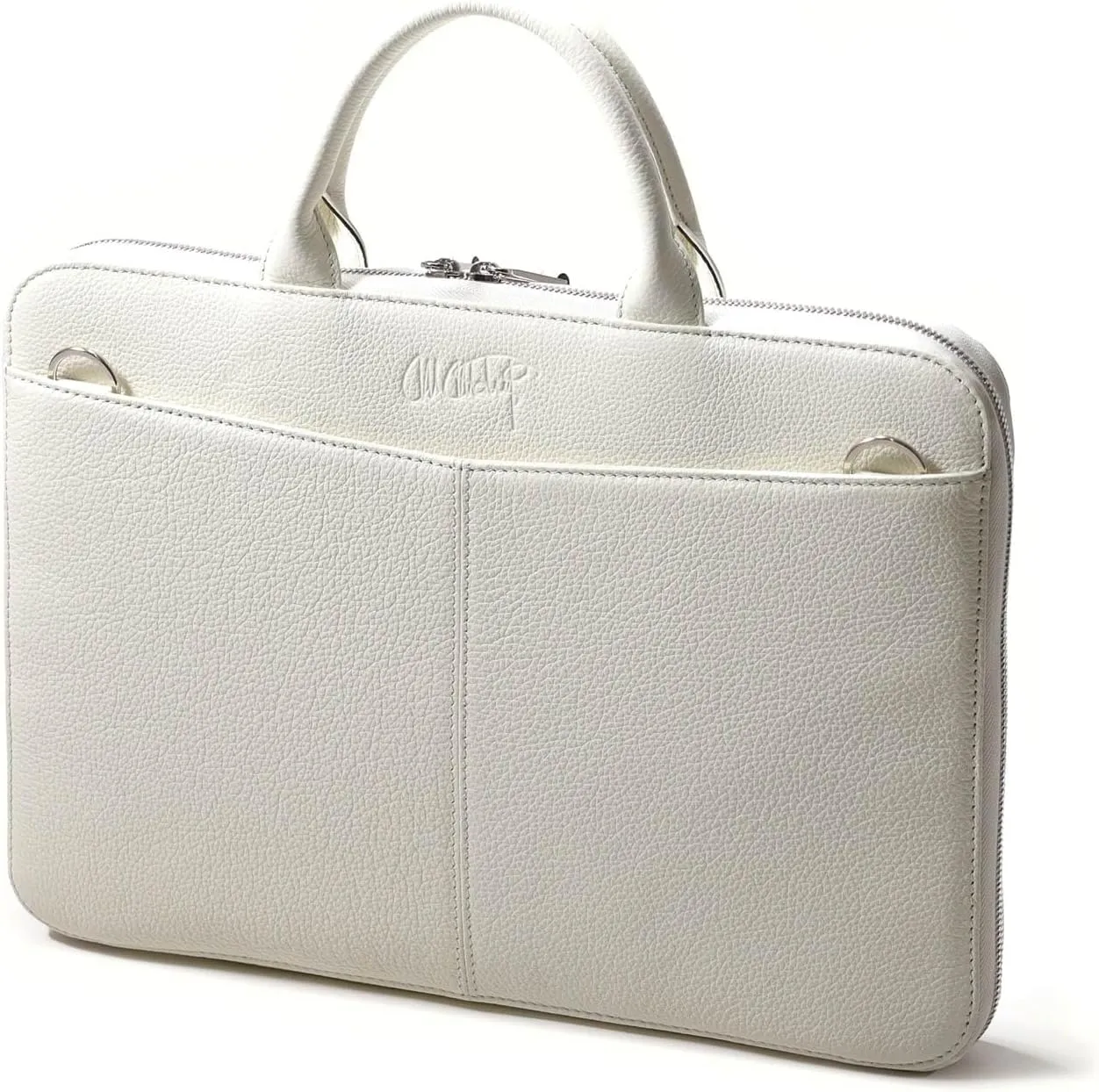 M.M Geinuine Leather Smart Brief Case A3, Made In Japan, No.667502