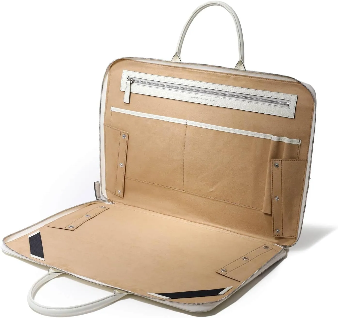 M.M Geinuine Leather Smart Brief Case A3, Made In Japan, No.667502