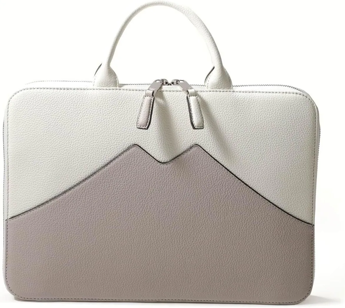 M.M Geinuine Leather Smart Brief Case A3, Made In Japan, No.667502