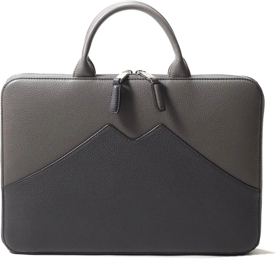M.M Geinuine Leather Smart Brief Case, Made In Japan, No.667501
