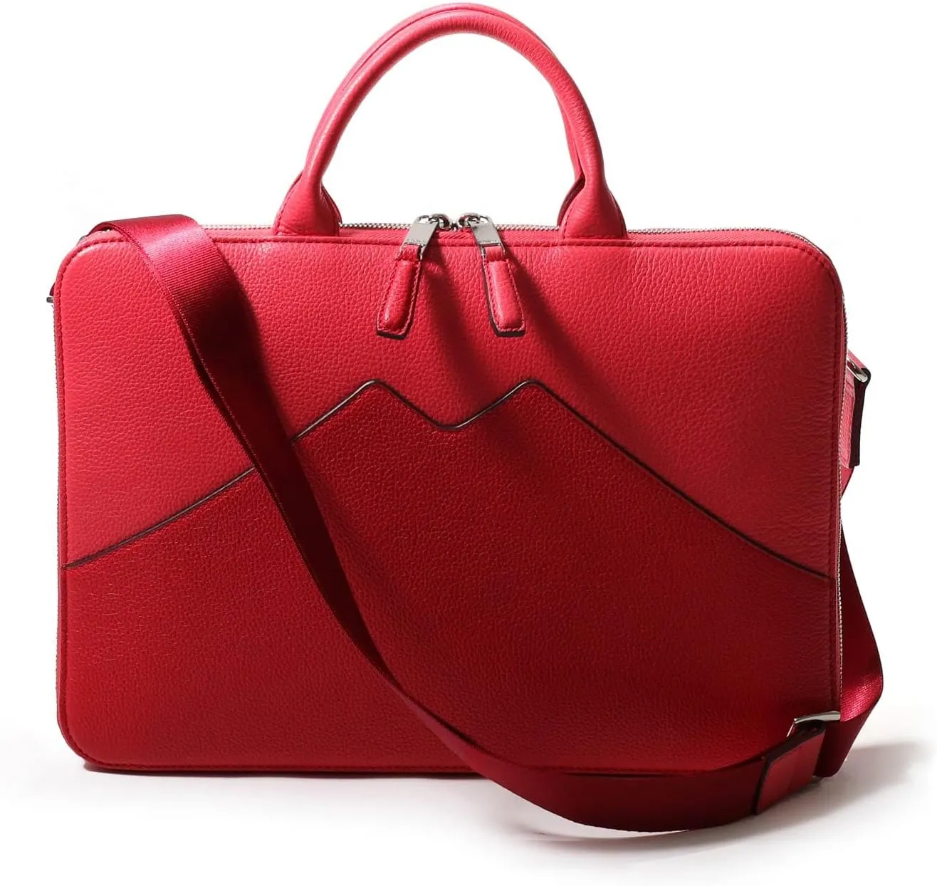 M.M Geinuine Leather Smart Brief Case, Made In Japan, No.667501