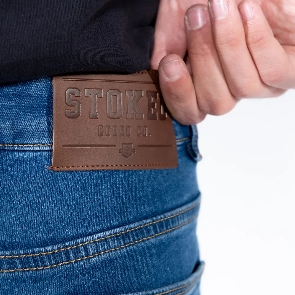 Momentum Denim Pants Easy Blue