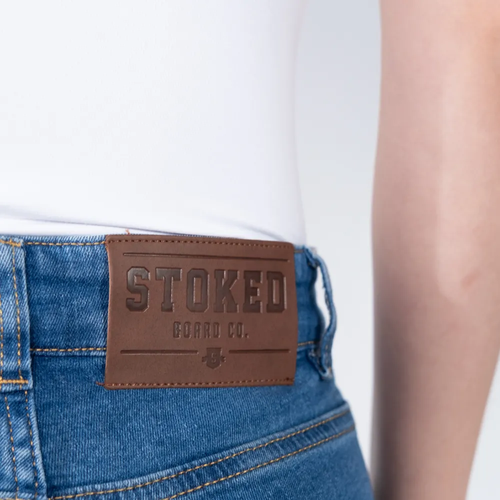 Momentum Denim Pants Easy Blue