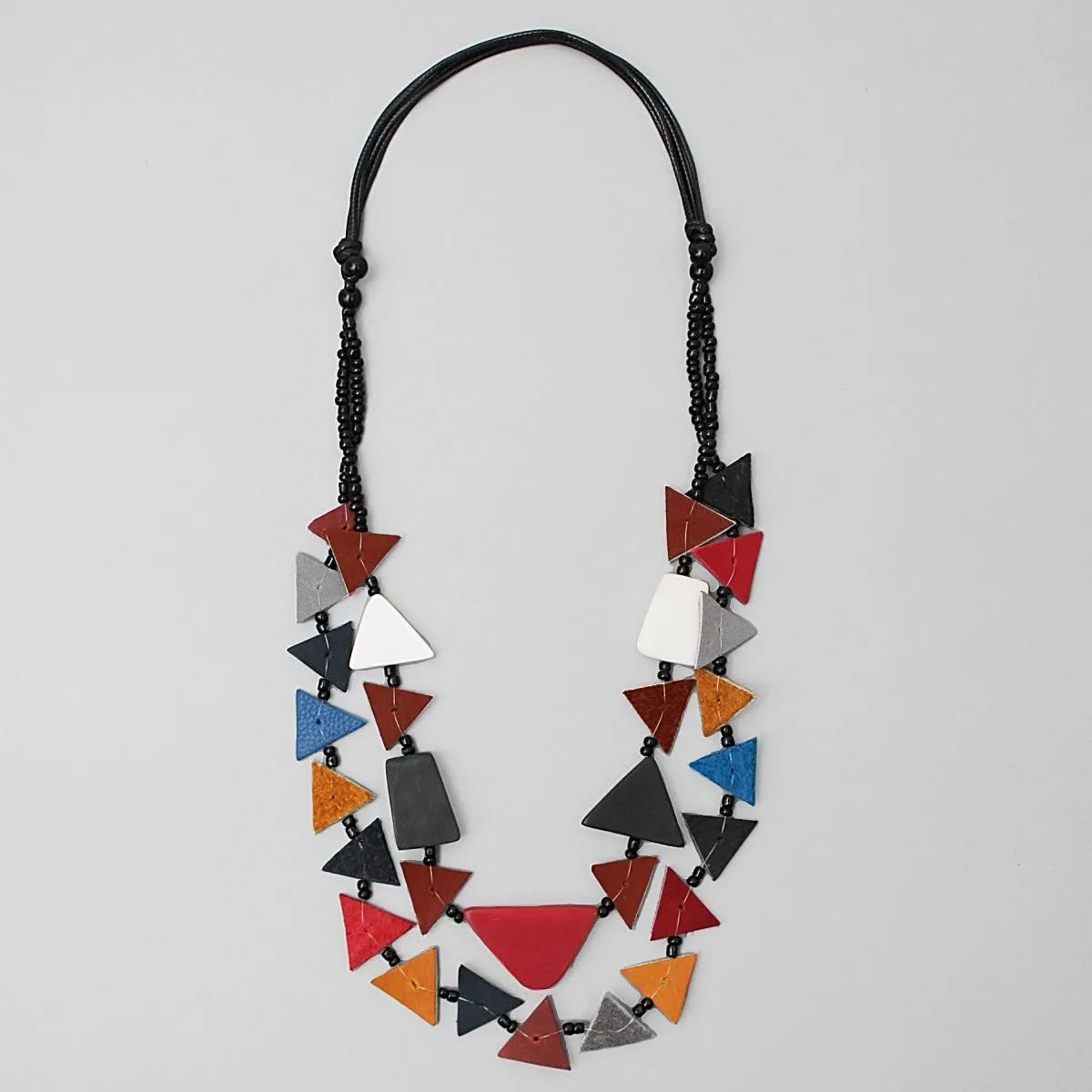 Multi Triangle Charlotte Necklace
