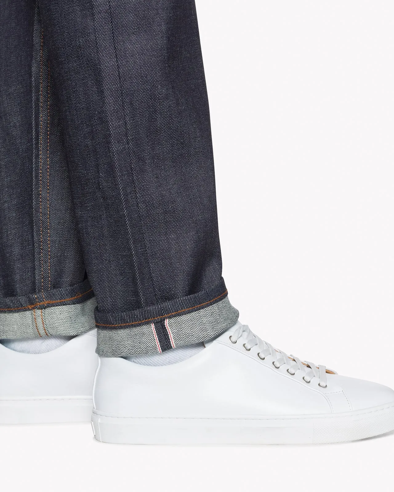 Naked & Famous Denim Easy Guy Relaxed Tapered Mens Jeans - Stretch Selvedge