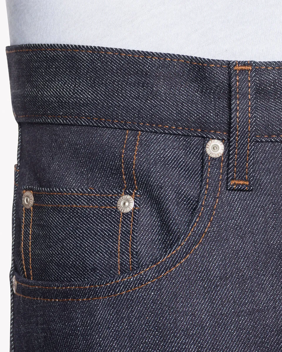 Naked & Famous Denim Easy Guy Relaxed Tapered Mens Jeans - Stretch Selvedge