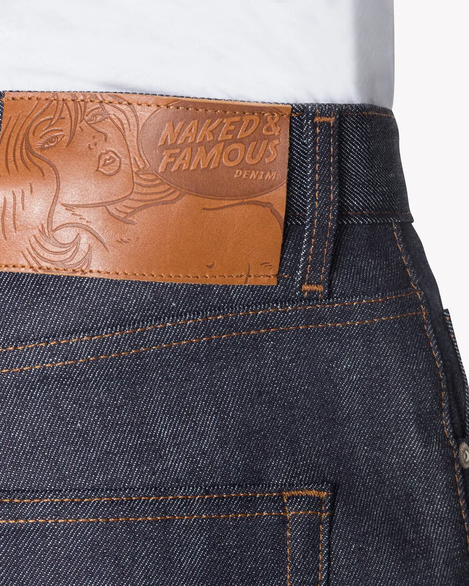 Naked & Famous Denim Easy Guy Relaxed Tapered Mens Jeans - Stretch Selvedge