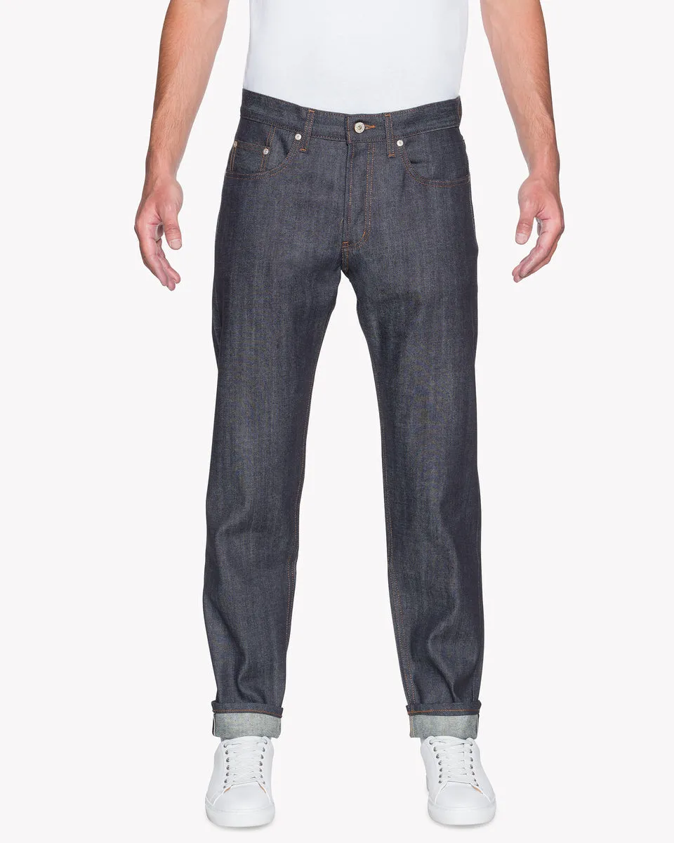 Naked & Famous Denim Easy Guy Relaxed Tapered Mens Jeans - Stretch Selvedge