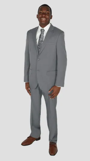 New Caravelli Light Grey 2 Piece Slim Fit Suit