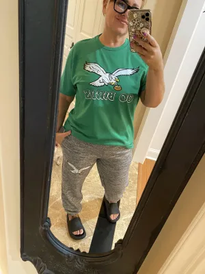 NEW Go Birds Pocket Joggers Marbled - white print ( ETA 2 Weeks )