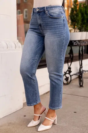 Not Your Mama High Rise Jeans - Medium Wash