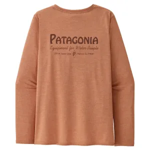 Patagonia Women's Long Sleeve Cap Cool Daily Graphic Shirt - WPTX