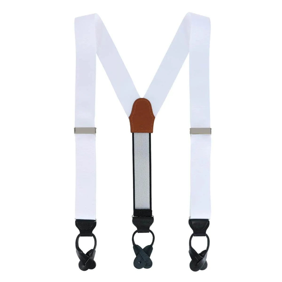 Phoenix 38mm Grosgrain Non Stretch Ribbon Button End Braces