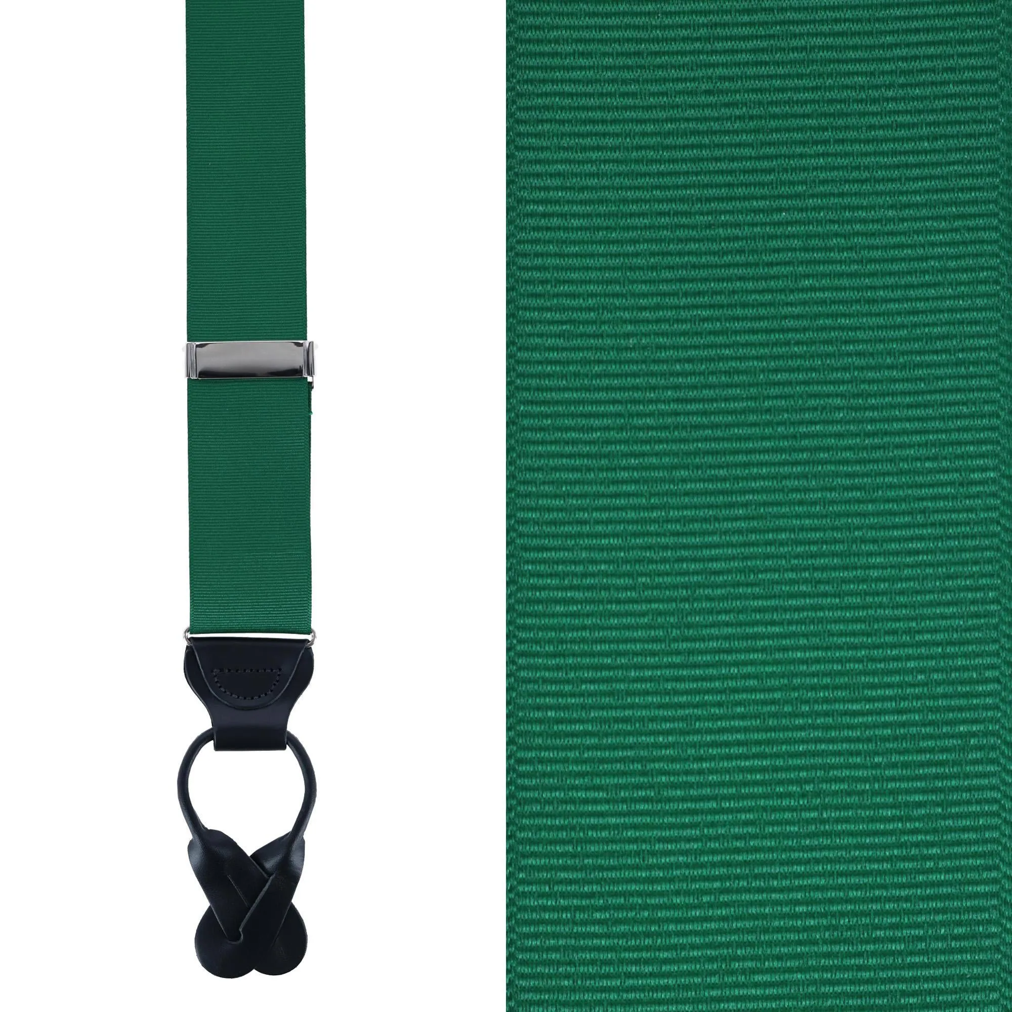 Phoenix 38mm Grosgrain Non Stretch Ribbon Button End Braces