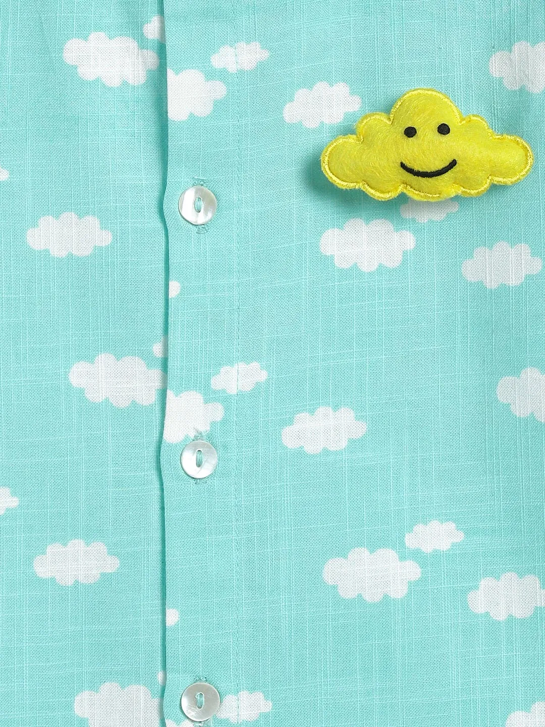 Pre-Order: Boys Cloud Chaser Shirt-Blue