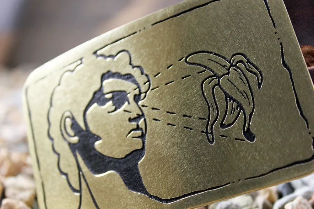 "Penis Envy" Belt Buckle - by Madeline Brown