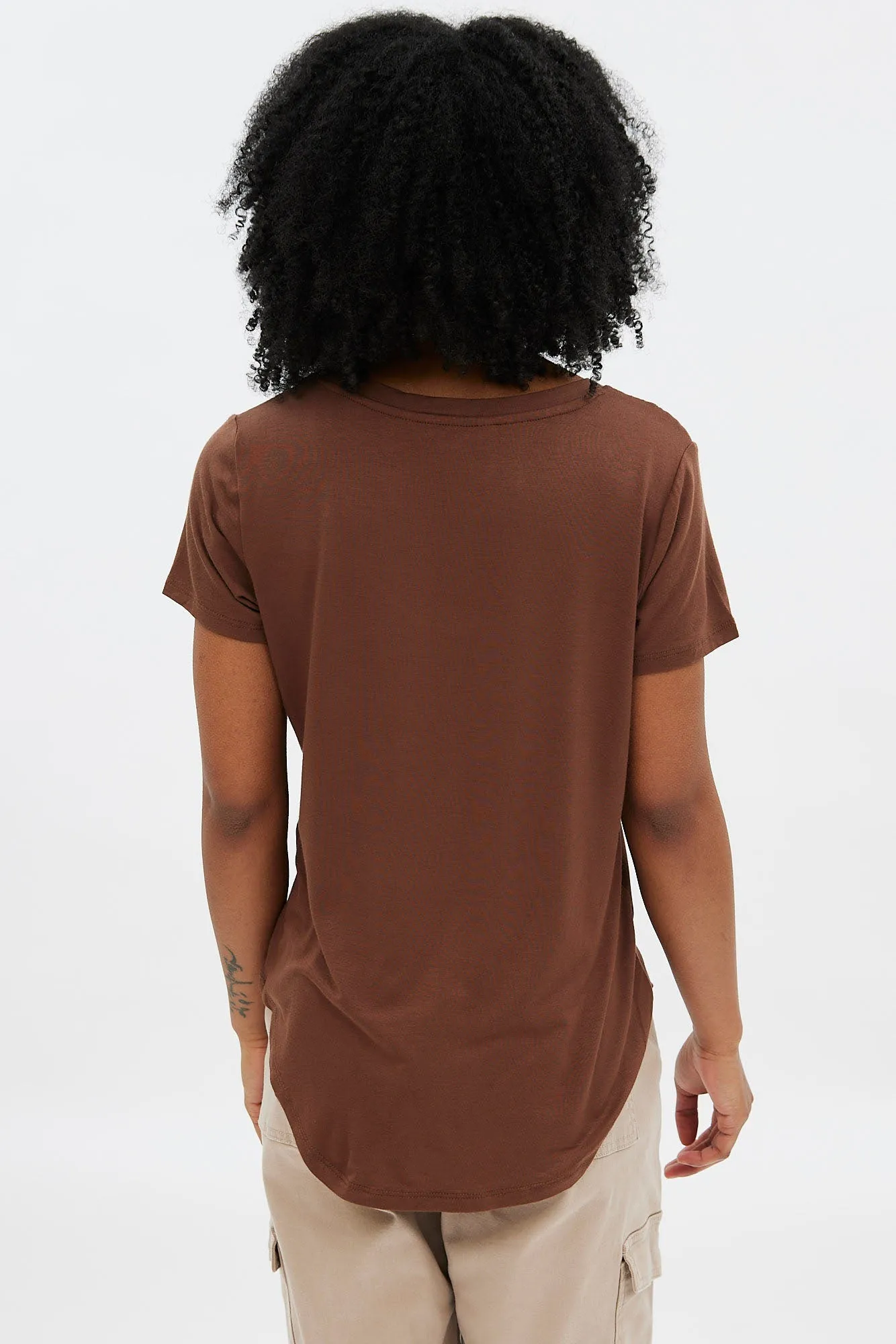 Relaxed V-Neck Tee