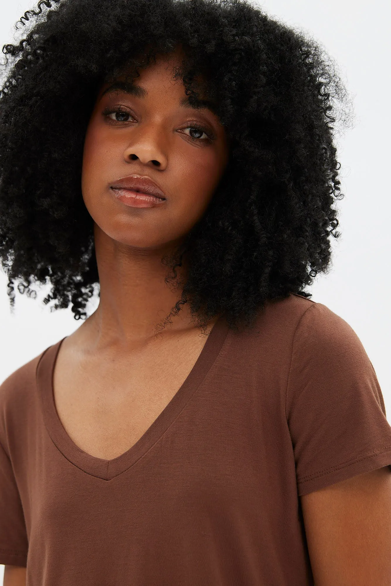 Relaxed V-Neck Tee