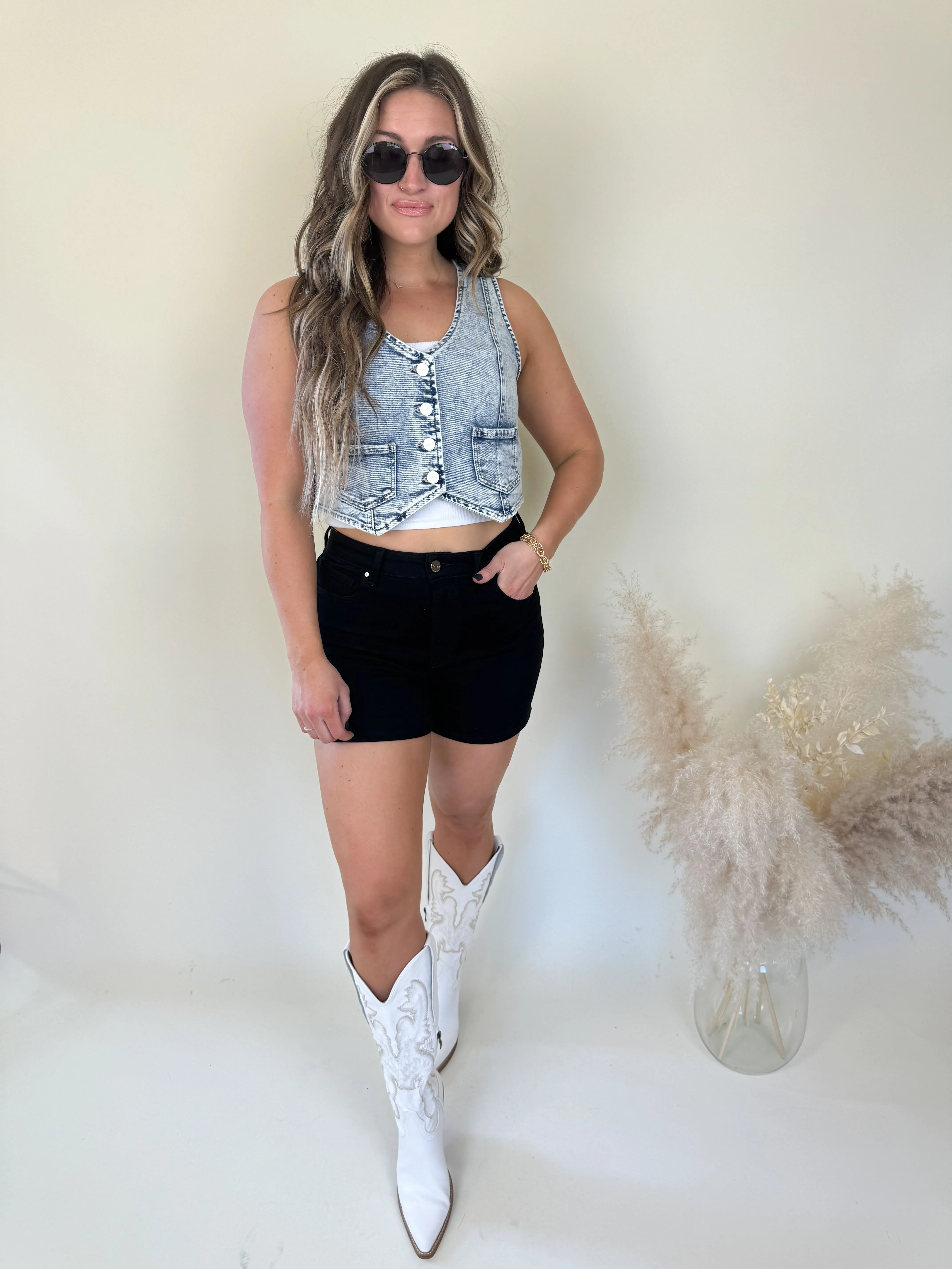 Risen Black Shorts FINAL SALE