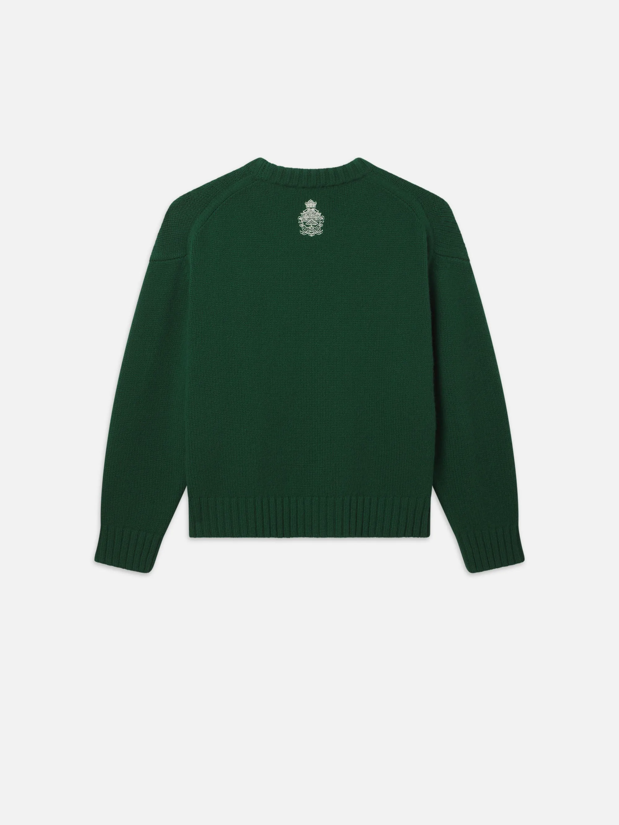 Ritz Unisex Cashmere Sweater -- Hunter Green