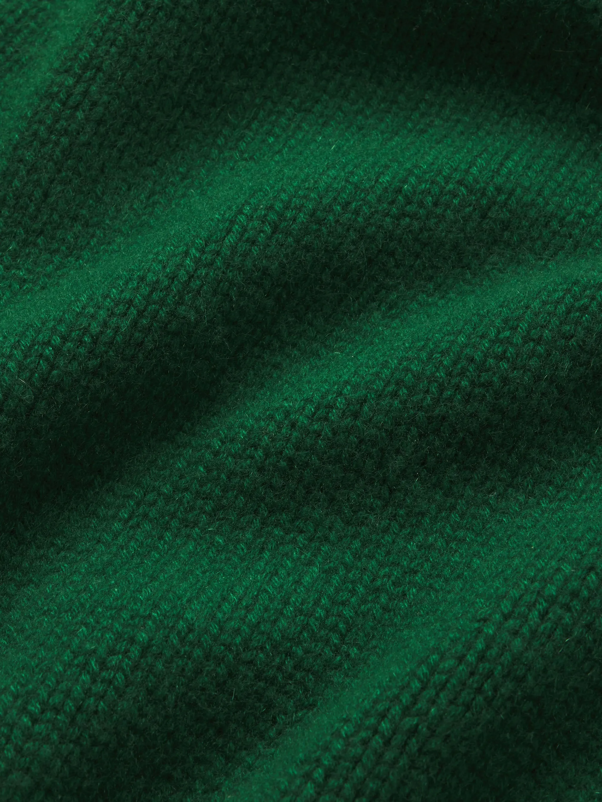 Ritz Unisex Cashmere Sweater -- Hunter Green