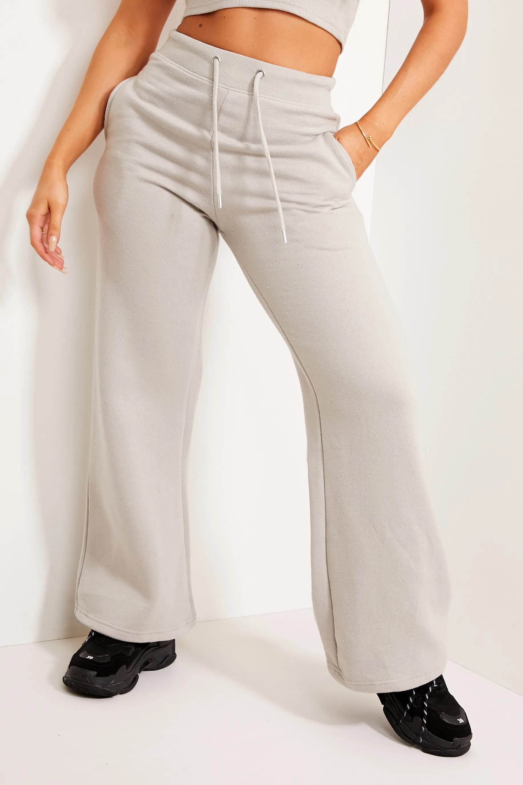 Sasha Grey Wide Leg Joggers