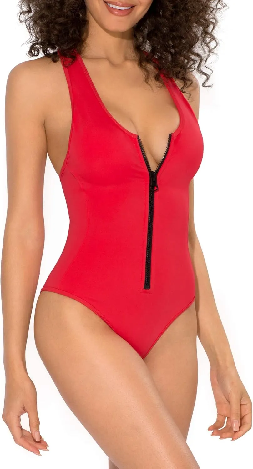 Smart & Sexy Women's Racerback One Piece Swimsuit