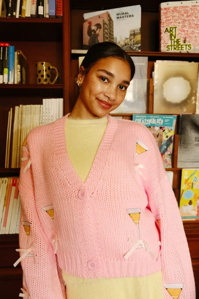 Tini Time Puff Cardigan