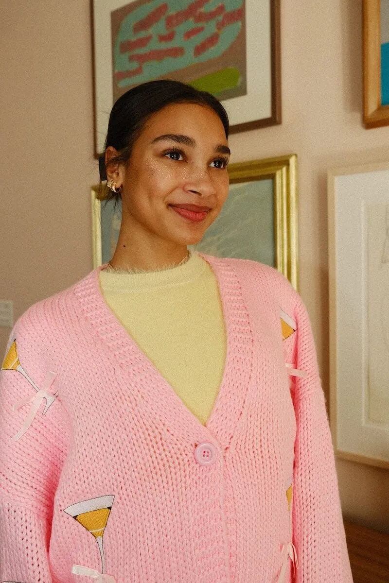 Tini Time Puff Cardigan