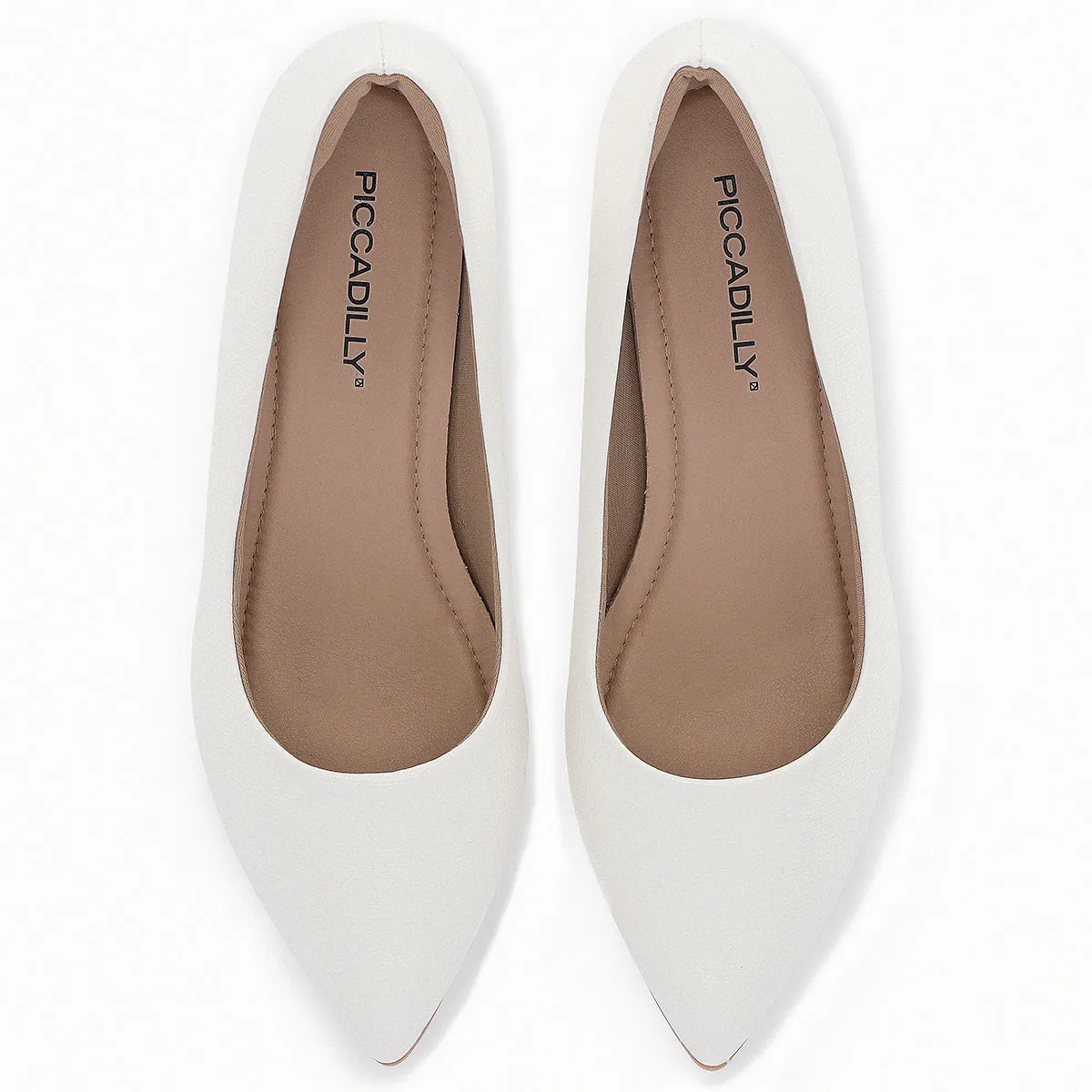 White Nappa Ladies Pumps (740.016)