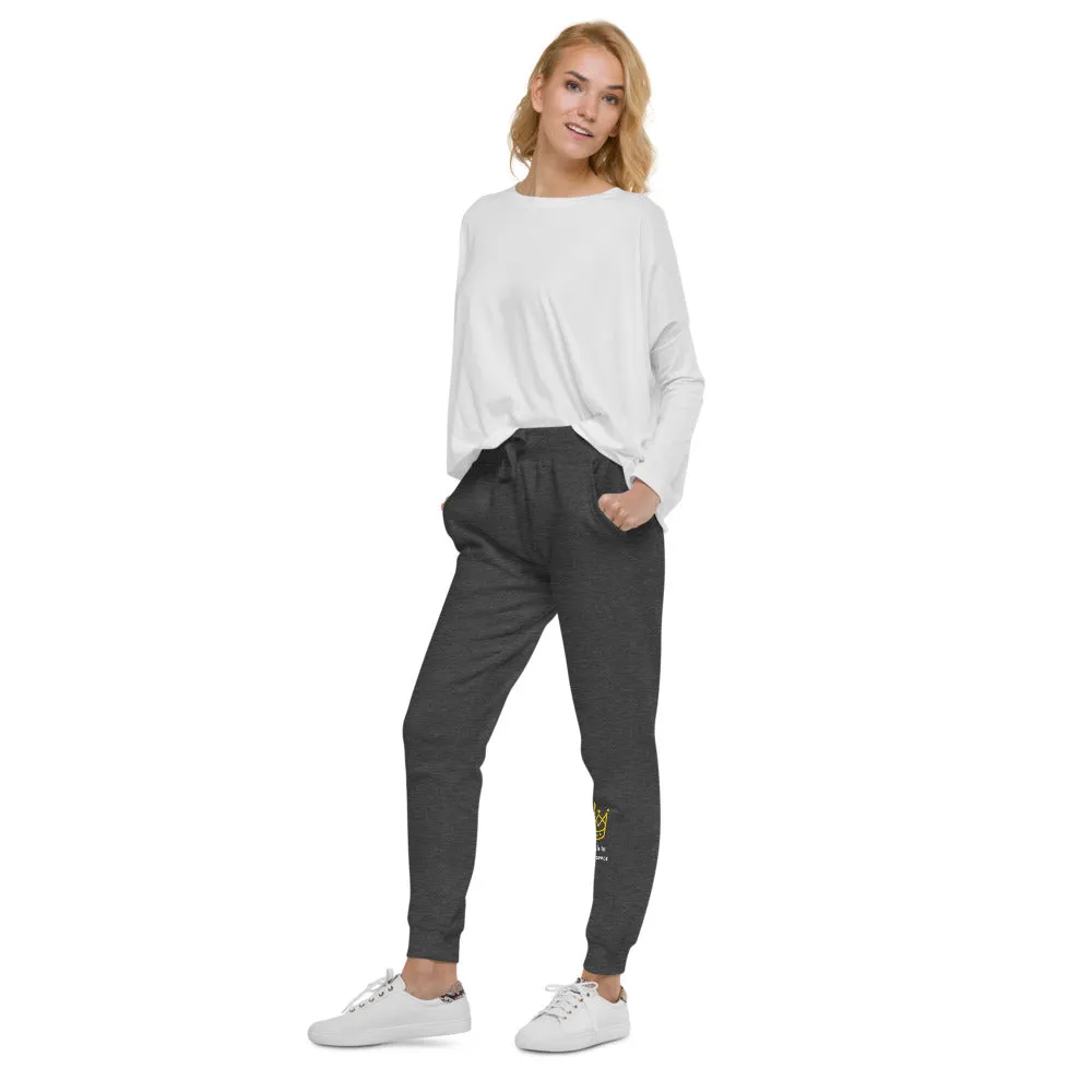 Your In The Presence of Royalty Fleece Sweatpants